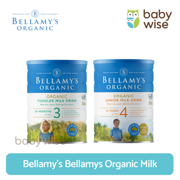 Bellamy's Bellamys Organic Milk - Susu Formula Step 1 2 3 4