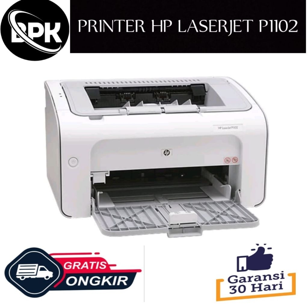 printer hp LaserJet p1102 second siap pakai