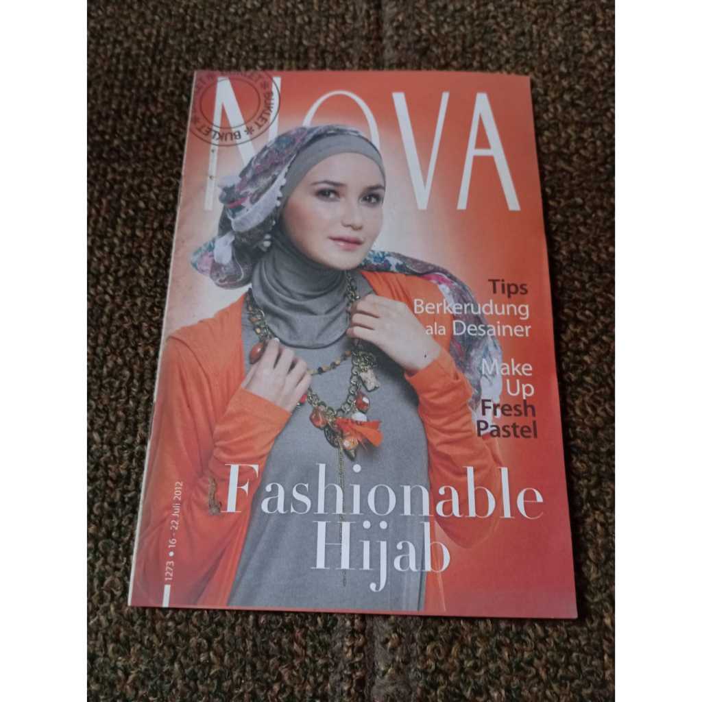 Bonus Booklet Tabloid Nova Fashionable Hijab edisi thn 2012