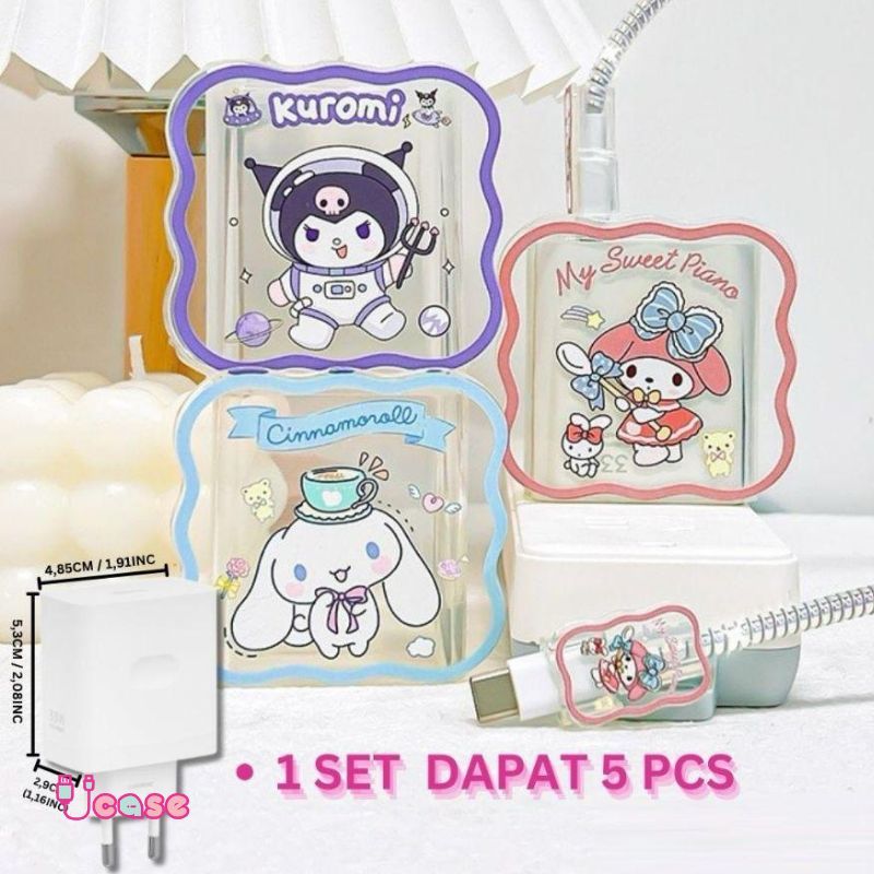 UCase | UKURAN PAS | Pelindung Charger Oppo  Untuk 33w & 44w | Pelindung Adaptor Oppo | Pelindung Ke