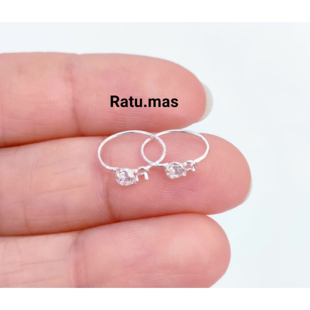 ANTING KENIP BAYI/ANAK PERAK 925 SILVER