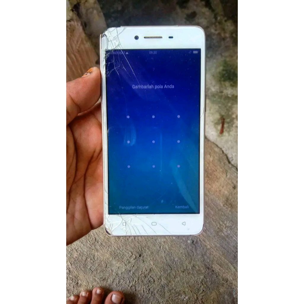 Oppo a37f  minus lcd pola