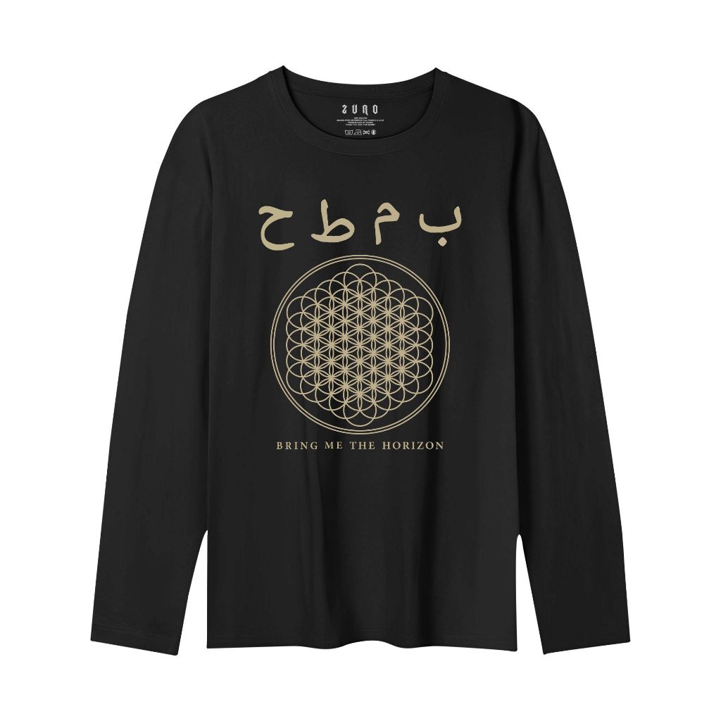 Zuro - Kaos Lengan Panjang Bmth Bahasa Arab T-shirt long sleeve pria wanita unisex