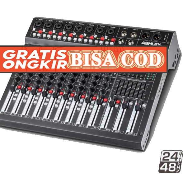 <AF>MIXER ASHLEY AUDIO FC 8 FC8 8 CHANNEL 8 Channels Mono - Mic Line ORIGINAL