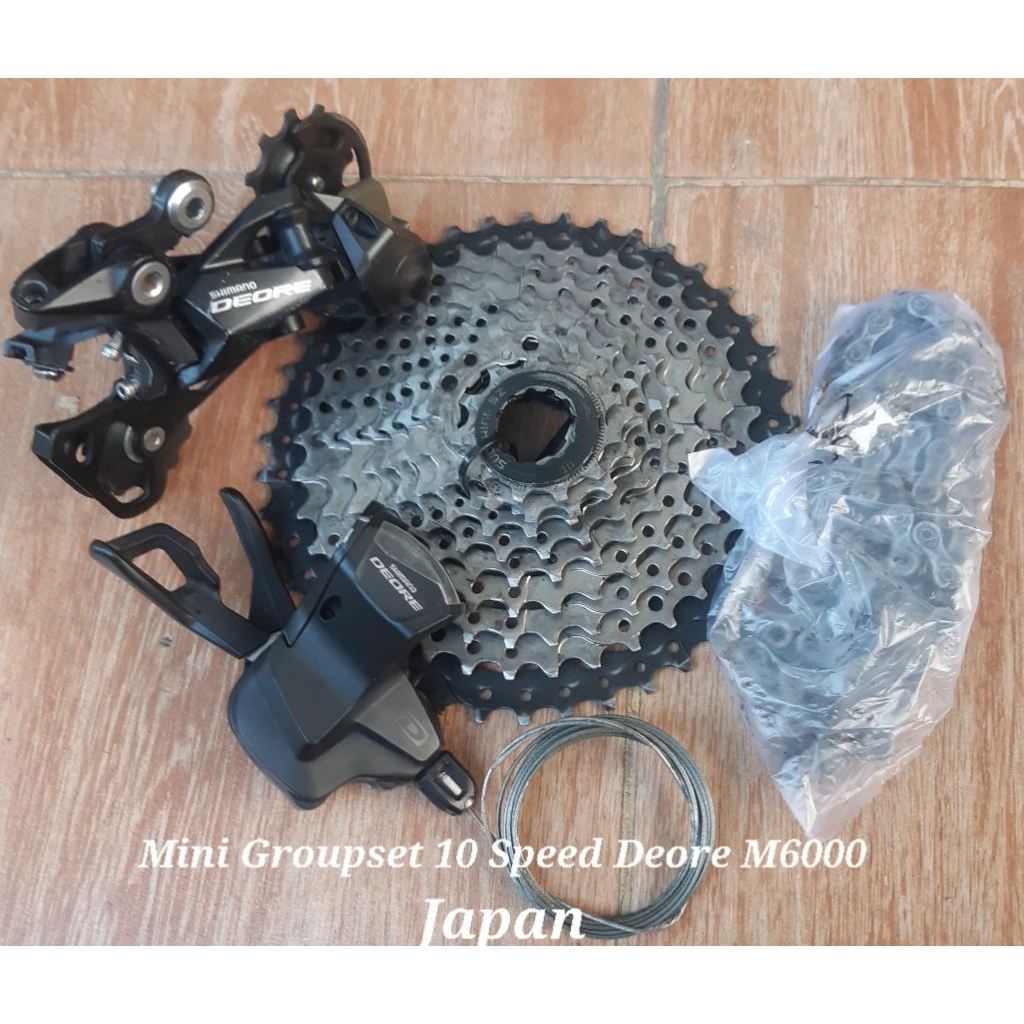 Mini Groupset 10 Speed Shimano Deore M6000 Japan