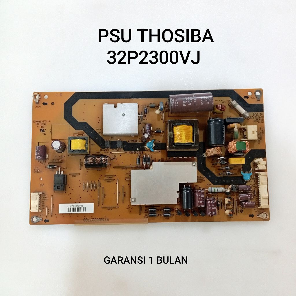 PSU THOSIBA 32P2300VJ - PSU - POWER SUPPLY - REGULATOR - MESIN TV THOSIBA 32P2300VJ
