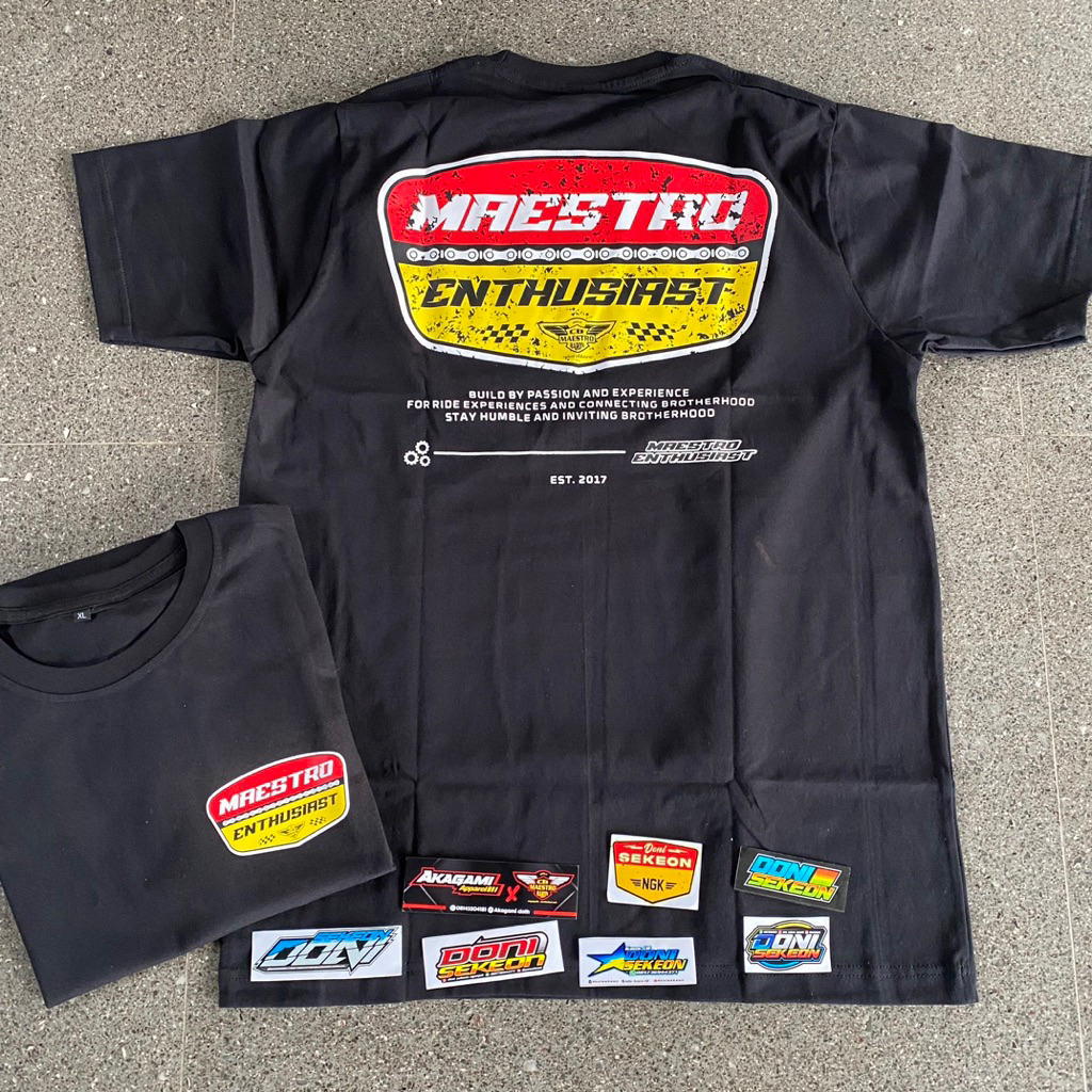 kaos cb maestro kode enthusiast original