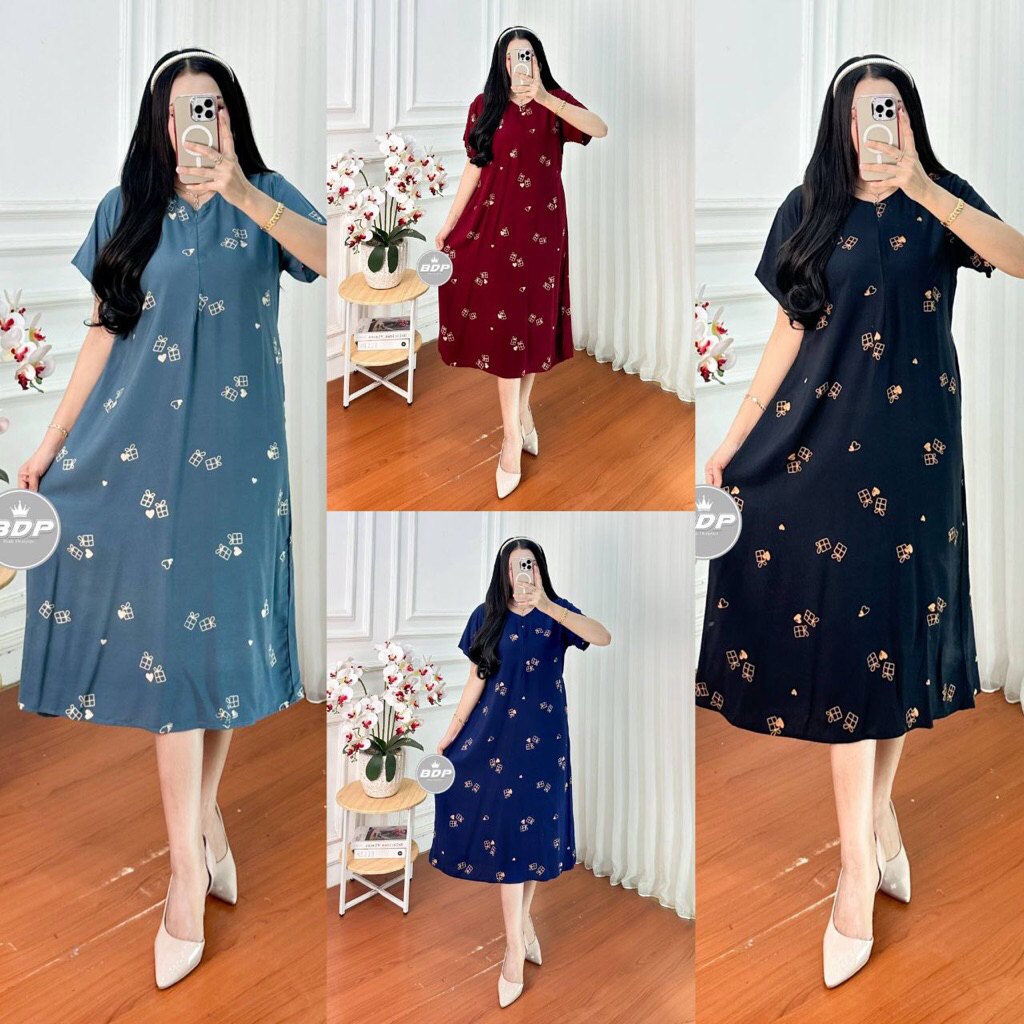 Daster viral/daster busui/daster harian/pakaian wanita/fashion wanita/mini dress/fashion kekinian/fa