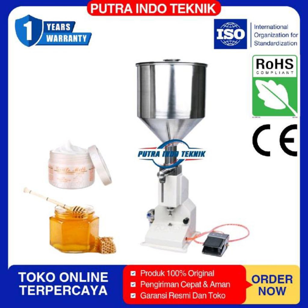 Mesin Filling Pengisi Pasta Liquid Pneumatic A-02 Original