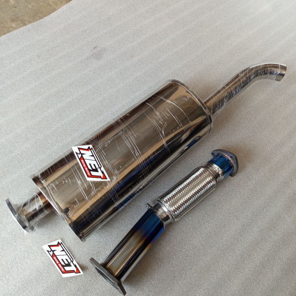 KNALPOT TABUNG & FLEKSIBEL STENLIS PNP RAGASA UMPLUNG