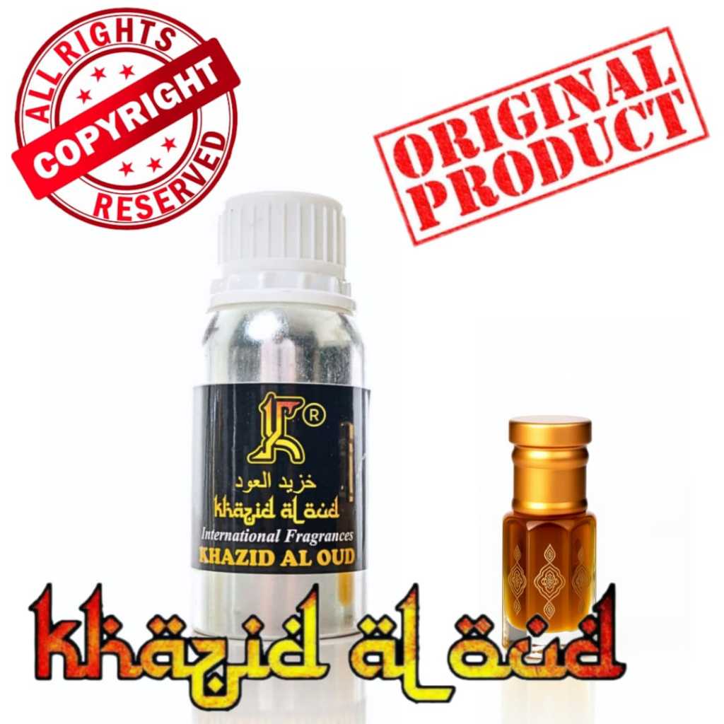 Khazid Al Oud - Parfum Oud Malinau Original | Gaharu Kalimantan Asli | Aroma Gaharu VIP