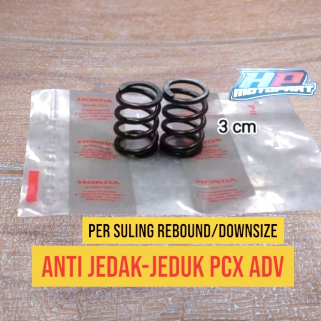 PER SULING SHOCK DEPAN PCX ADV PANJANG 3 CM, Harga per set(isi 2pcs)