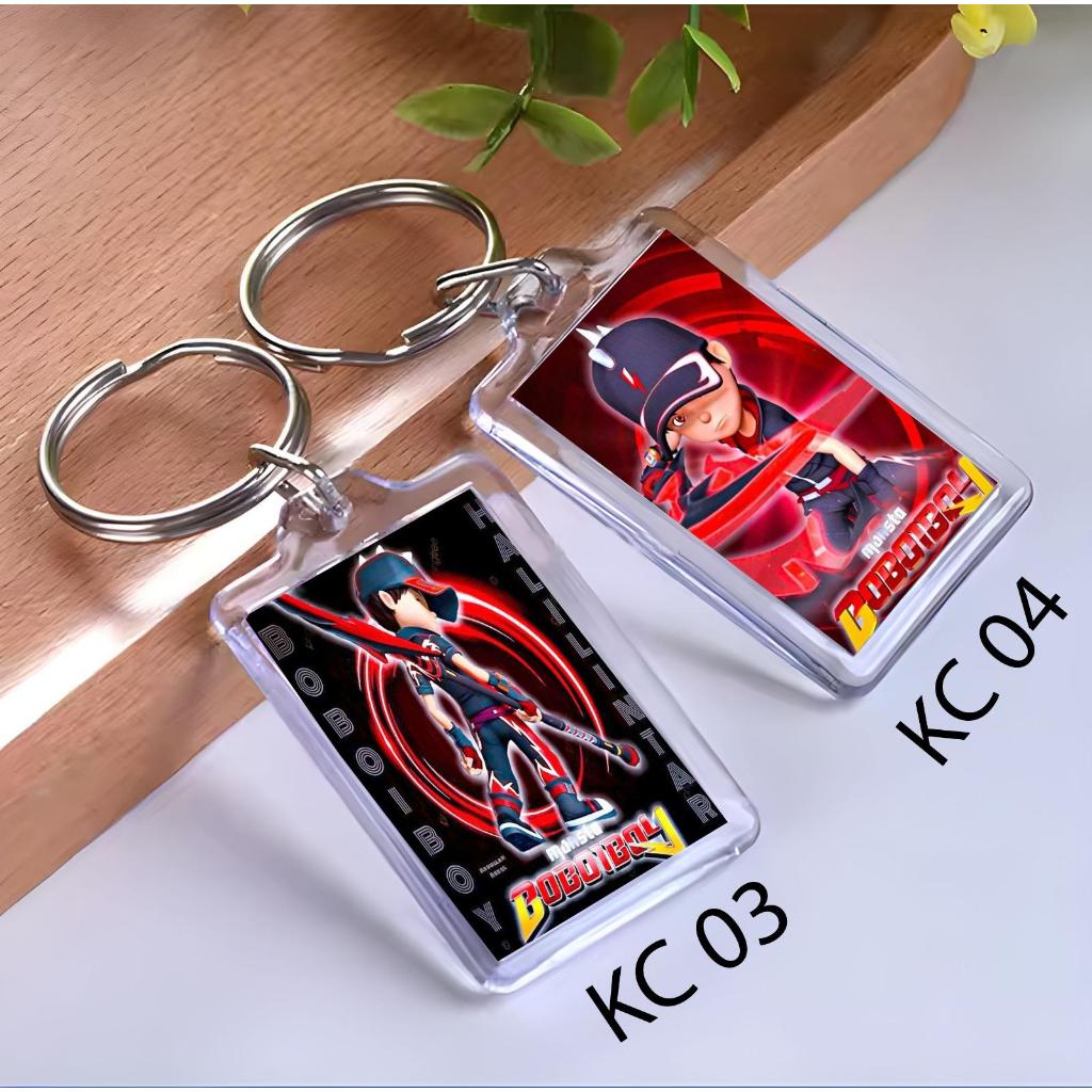 Keychain boboiboy halilintar - Ganci boboiboy - Gantungan Kunci - boboiboy halilintar