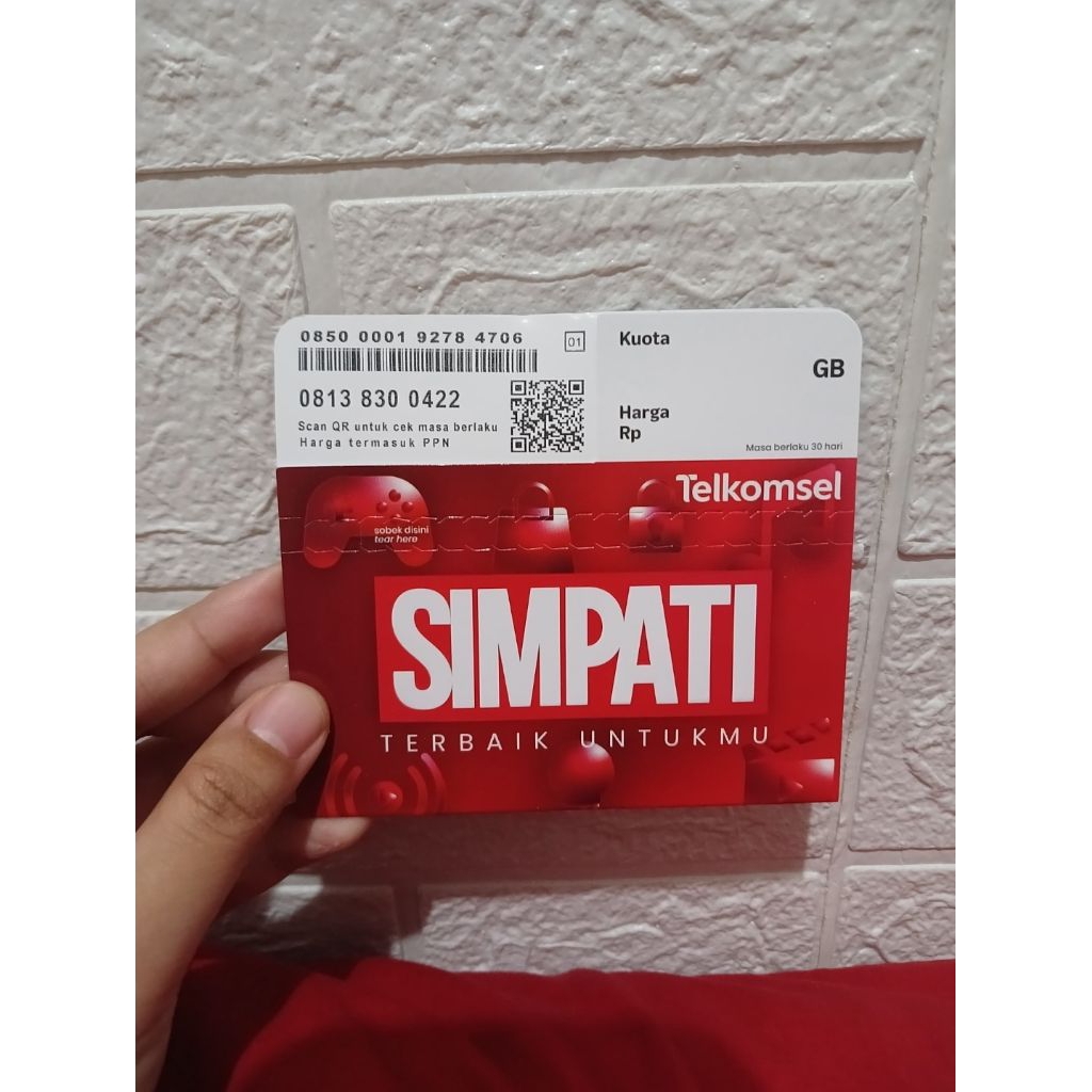 NOCAN PERDANA SIMPATI 11 DIGIT KUOTA 3GB MURAH