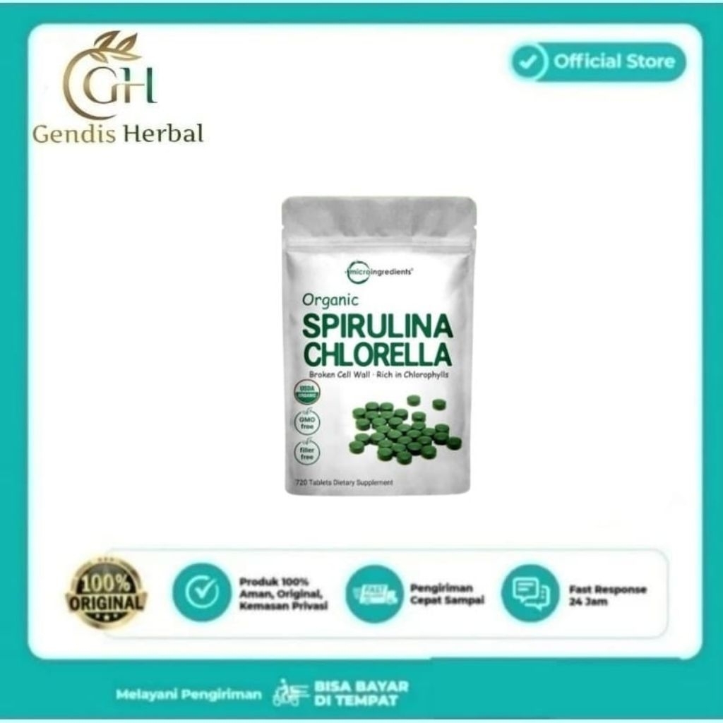 MICROINGREDIENTS SPIRULINA CHLORELLA ASLI