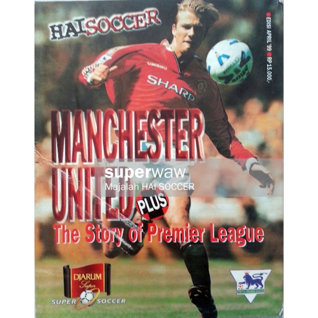Majalah HAI SOCCER Manchester United