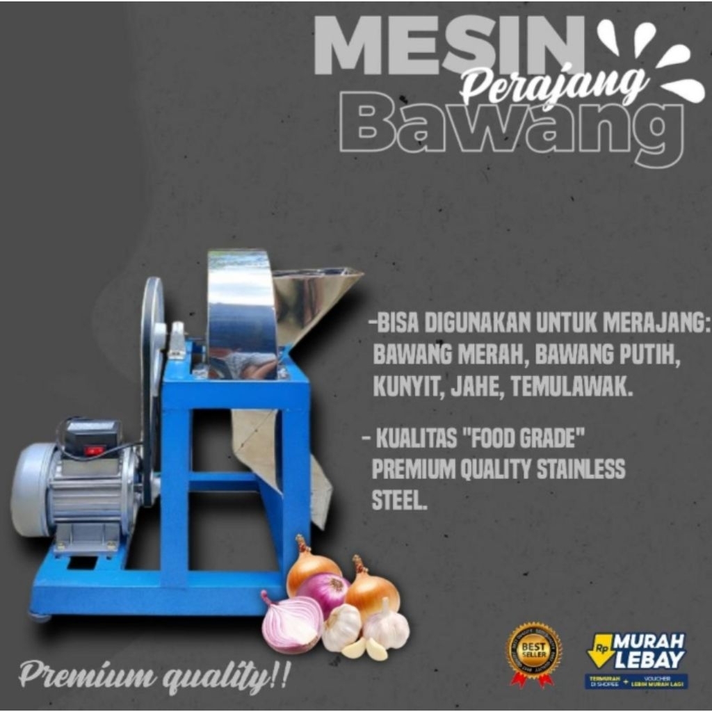 mesin iris bawang