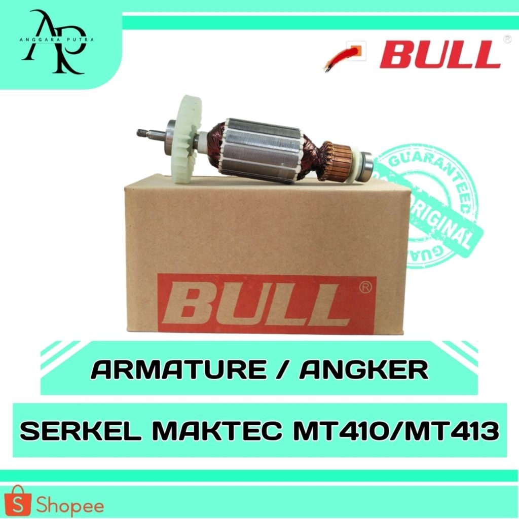 ARMATURE ANGKER BULL MT410/413