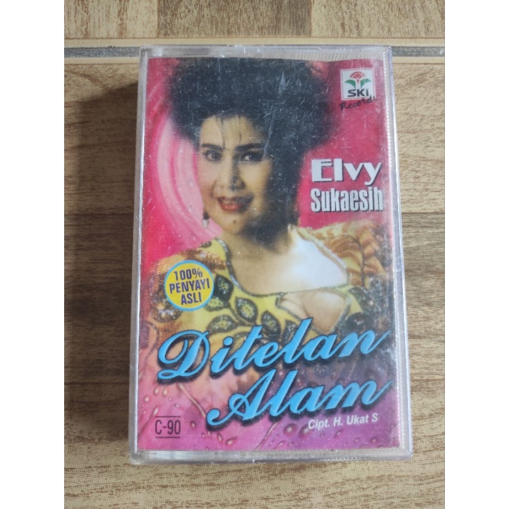 kaset pita ELVY SUKAESIH "di telan alam"