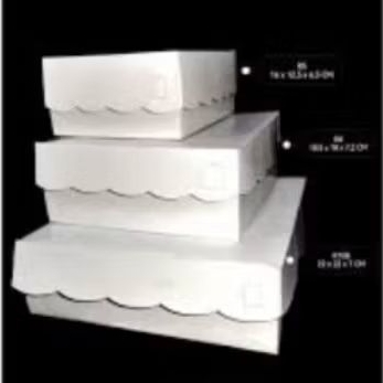 Dos kue dan makanan putih @100pcs