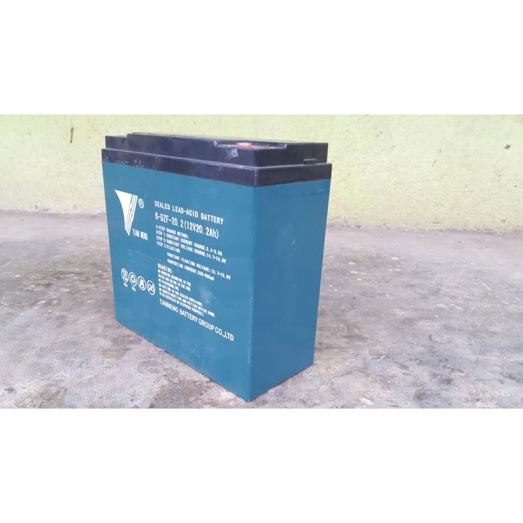 Aki rusak bekas Sepeda Listrik rusak 20AH