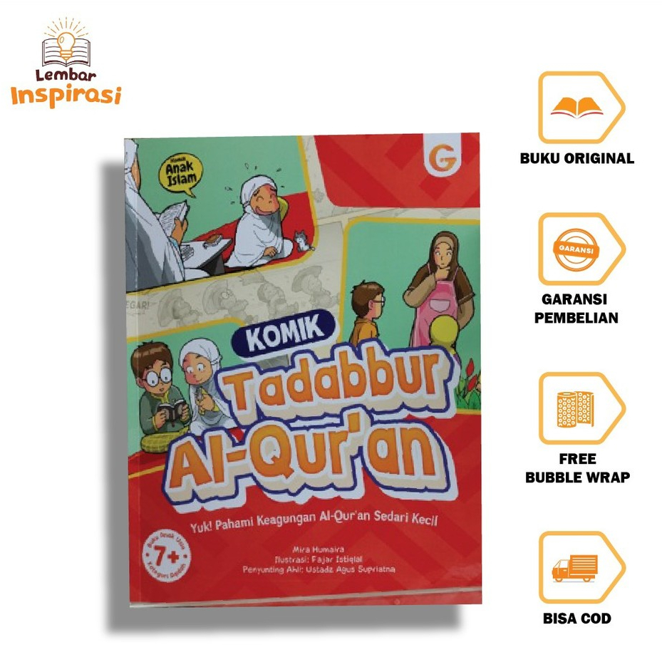 Komik Tadabbur Al-Qur`An: Yuk Pahami Keagungan Al-Qur`An Sedari Kecil