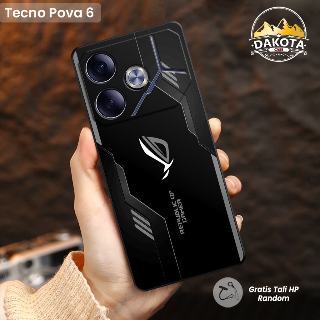 Case hp Tecno Pova 6 Silikon Softcase Motif Gaming | Casing Tecno Pova 7 4G | Tecno Pova 7 5G | Casi