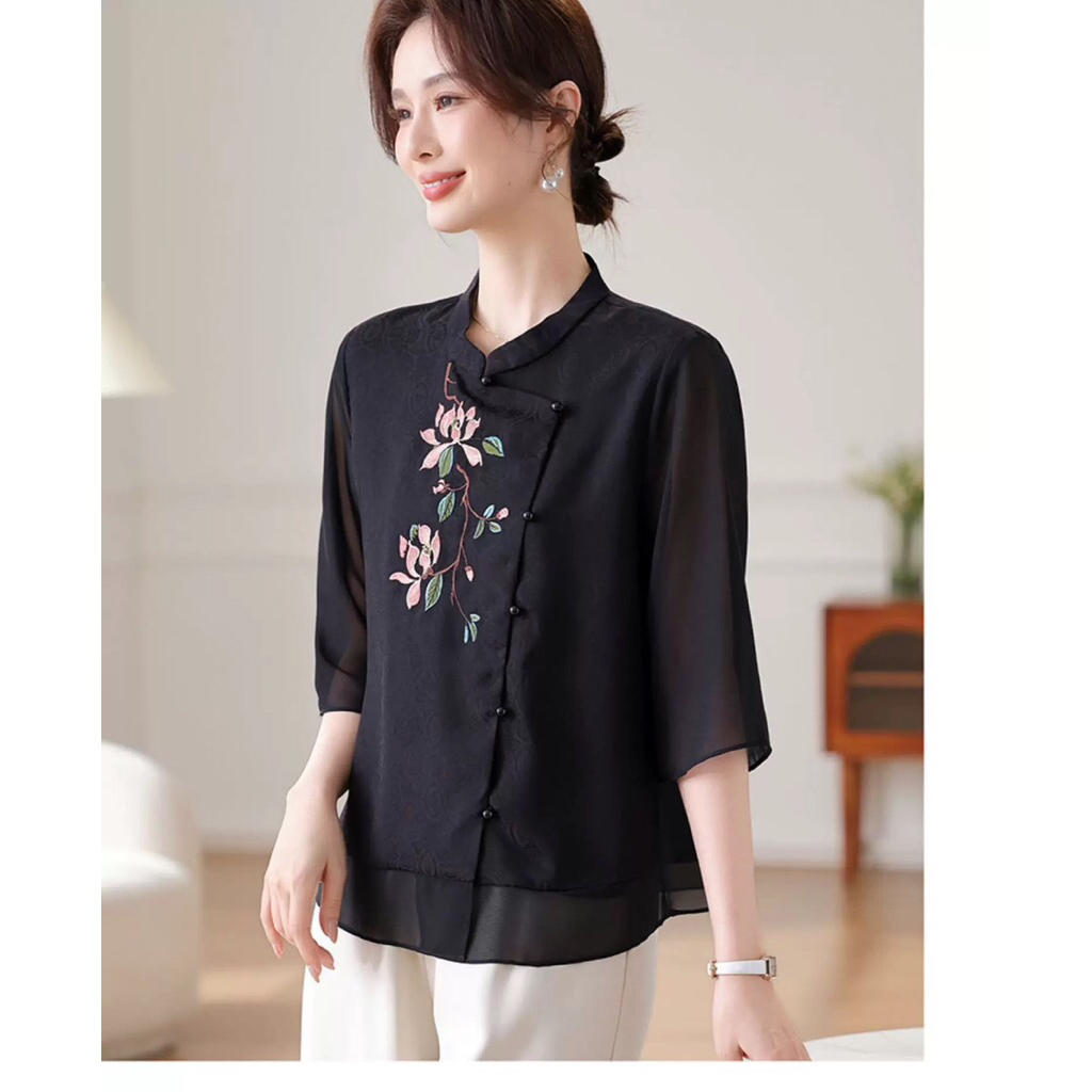 Atasan Wanita Cheongsam Modern