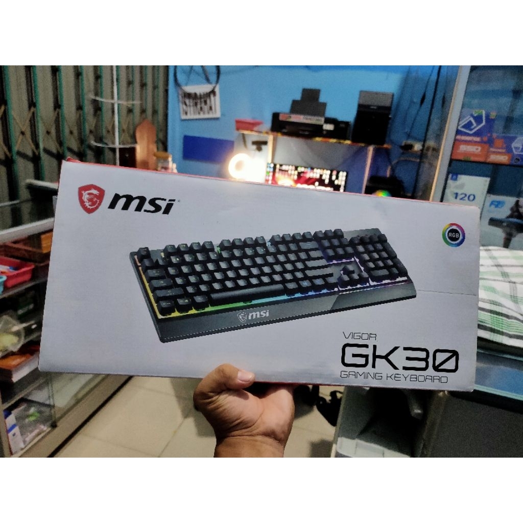 Keyboard Gaming MSI Vigor GK30 Mecanical (Second)