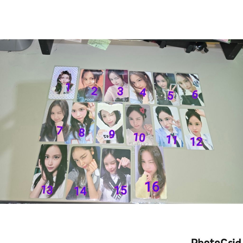 Photocard Carmen  Hearts2hearts Official