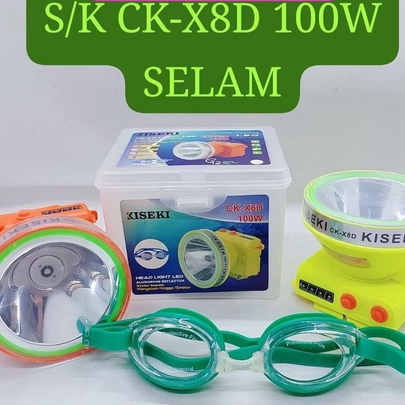 SENTER KEPALA KISEKI CK X8D/X5D PUTIH