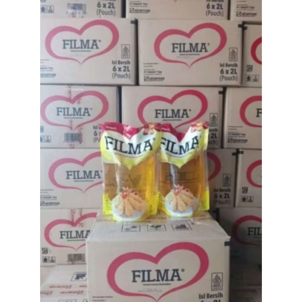 [TERMURAH]BISA KIRIM INSTAN READY SIAP KIRIM MINYAK GORENG FILMA 2 LITER PERDUS ISI 6 PCS