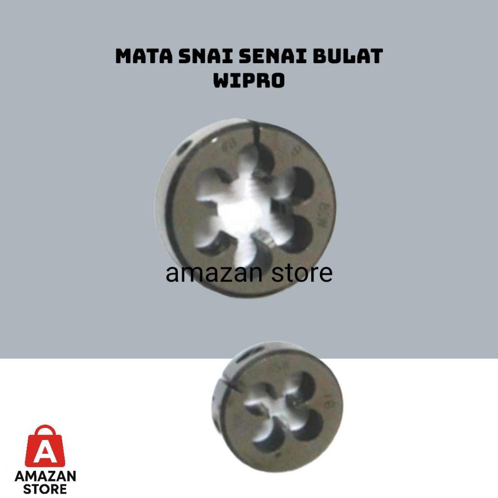 Snai - Mata Snai Senai Bulat Wipro M12 x 1.0, M12 x 1.25, M12 x 1.5, M12 x 1.75, M13 x 1.25, M13 x 1