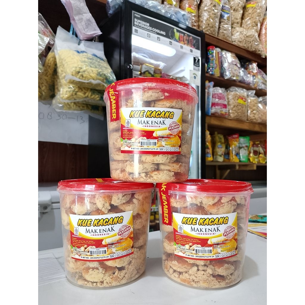 kacang jember mak enak toples
