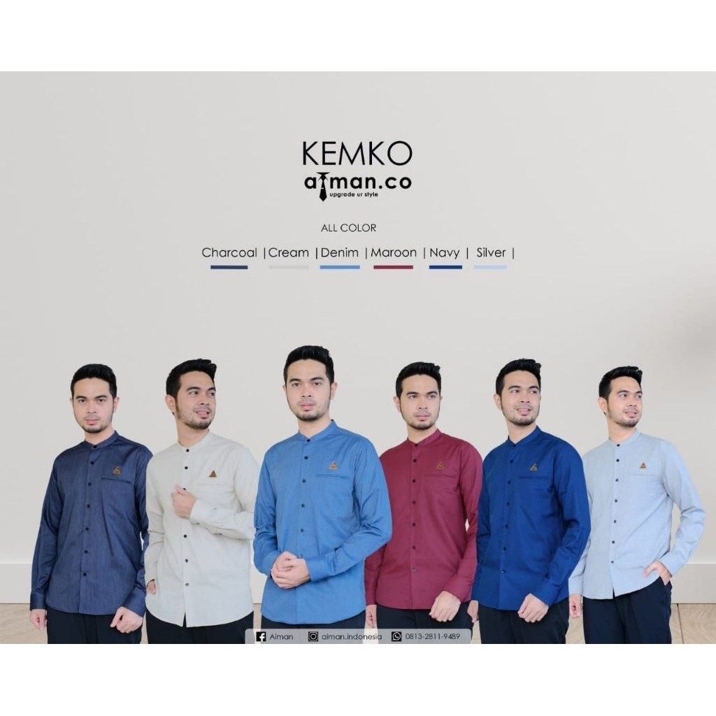 KEMKO AJMAL KEMEJA KOKO DEWASA PRIA