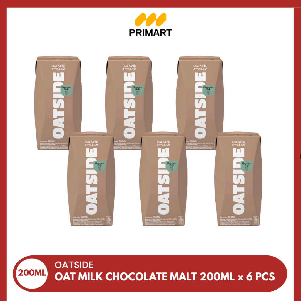 Bundling 6 pcs OATSIDE Oat Milk Chocomalt 200ML