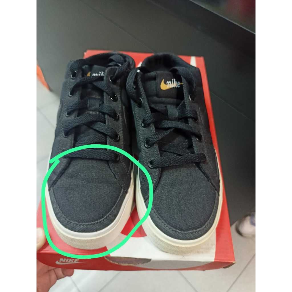 BARANG BARU EX DISPLAY Nike Sepatu Wanita Slip On NIKE Nike Court Legacy Mule DB3970-001 SIZE=US 5.5