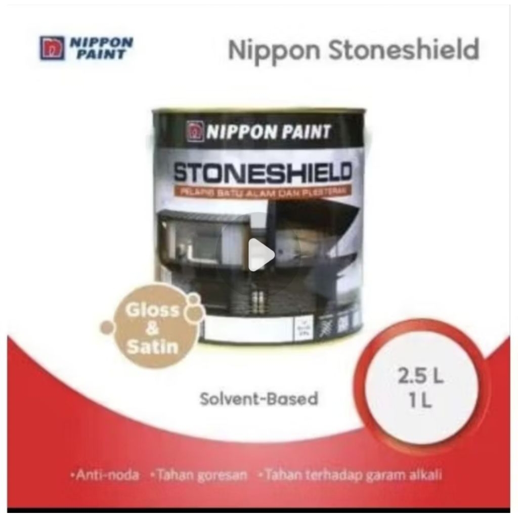 NIPPON PAINT -CAT BATU ALAM-2.5Ltr