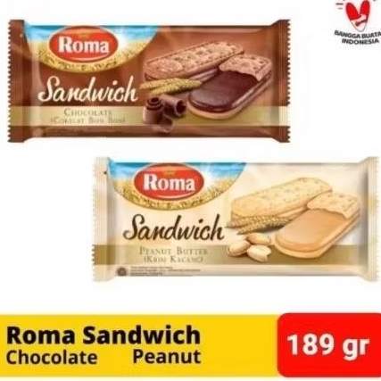Roma sandwich biskuit