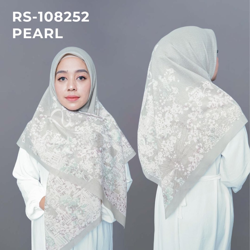 hanny hijab Syar i 130 x 130 motif segi empat premium