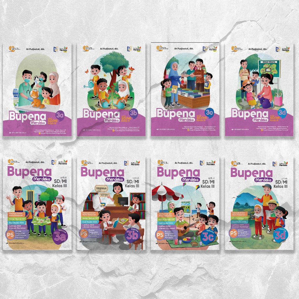 Merdeka Buku Bupena Merdeka Kelas 3 Kurikulum Merdeka dan Revisi