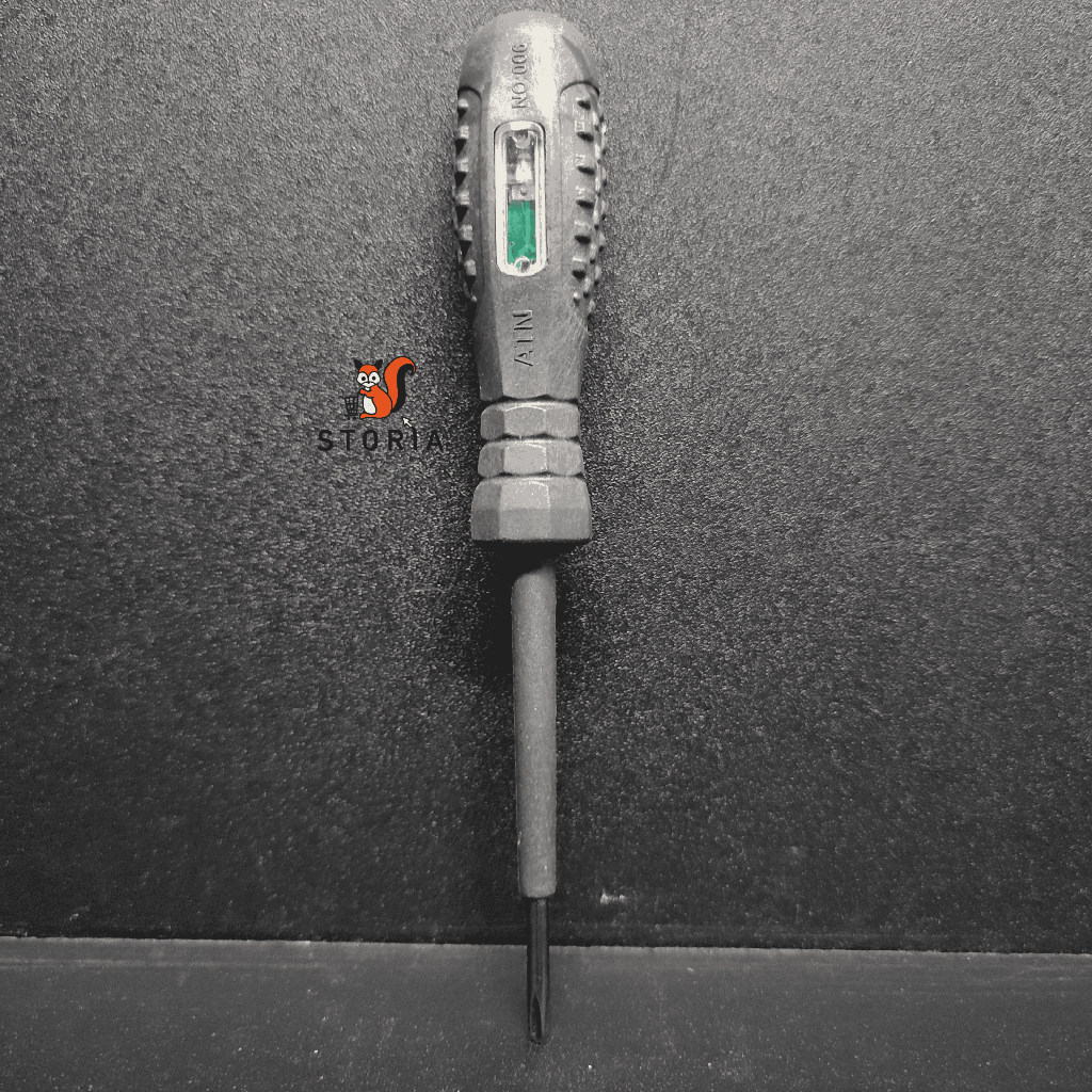 ATN Obeng Tespen Tes Pen Multifungsi AC DC Dual LED