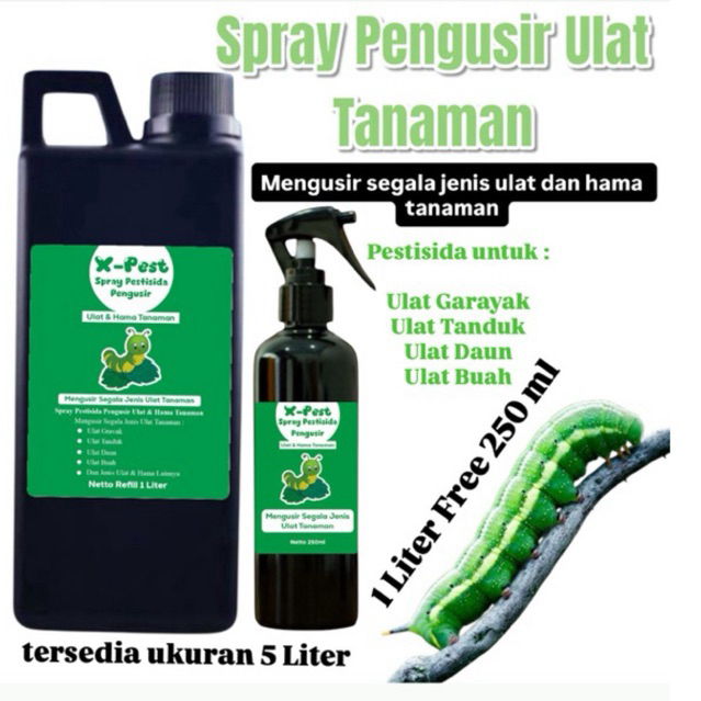 Spray Pestisida Pengusir Hama Tanaman atau Ulat bulu pohon dan tanaman | COD