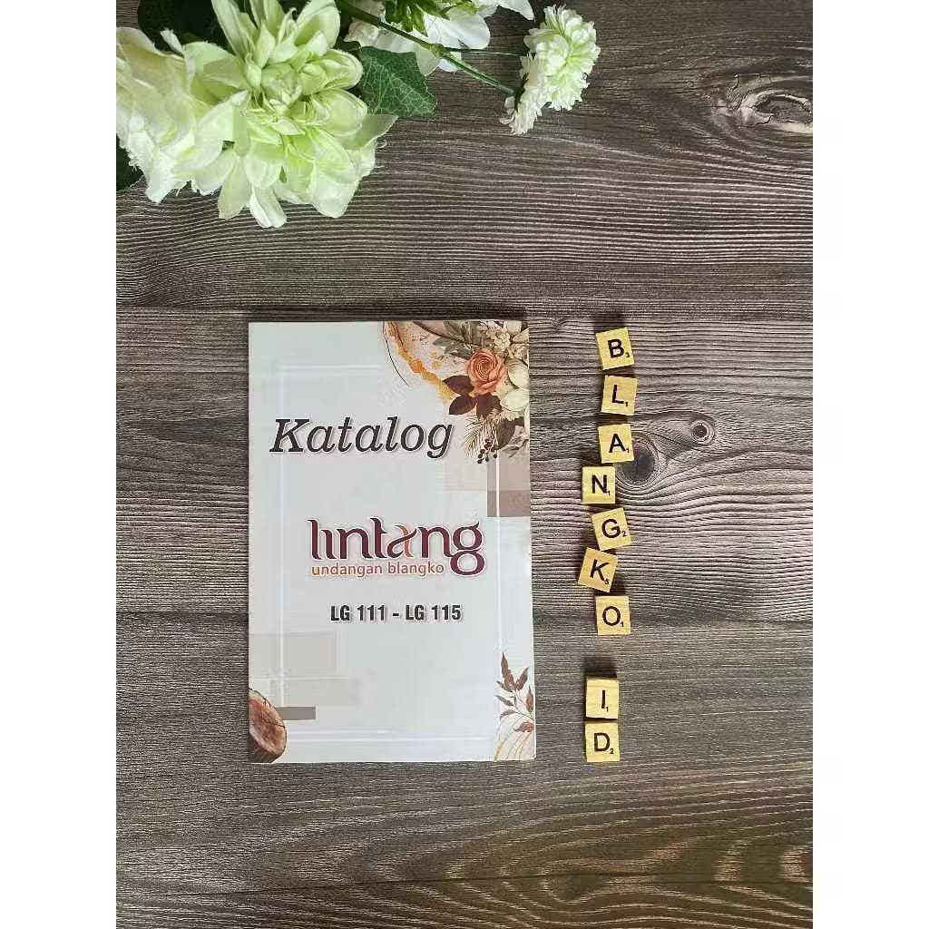 Katalog Blanko Undangan Lintang 111-115