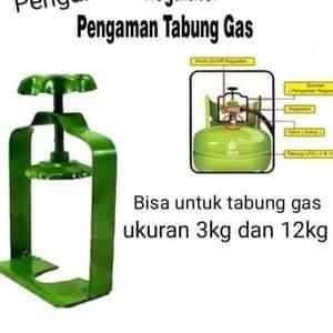 Pengaman Regulator Gas Hambali Pasang Valve Tabung Gas LPG 3 kg 12 kg