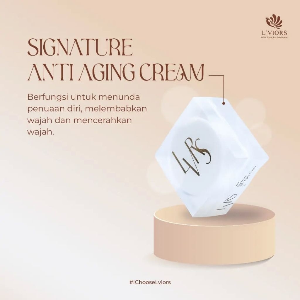 LVIORS SIGNATURE ANTI AGING/CREAM ANTI AGING