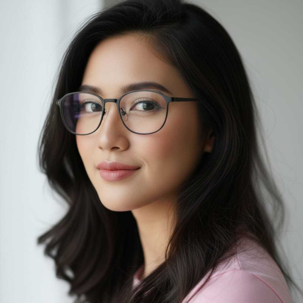 Kacamata Baca Plus Pria Wanita Anti Radiasi KotaK Korea Kaca Mata Auto Focus