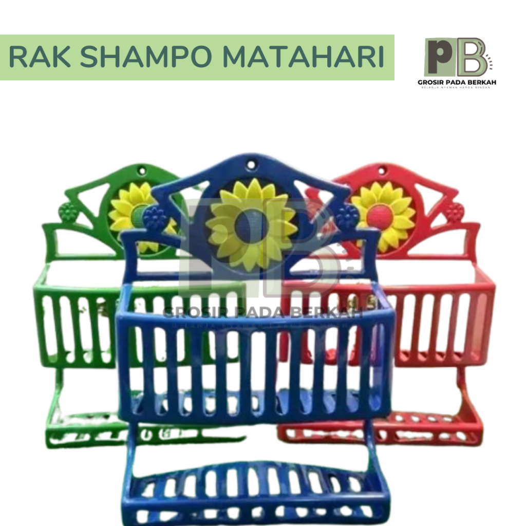 Rak Shampo 2 Susun Rak Kamar Mandi Gantung Plastik Serbaguna