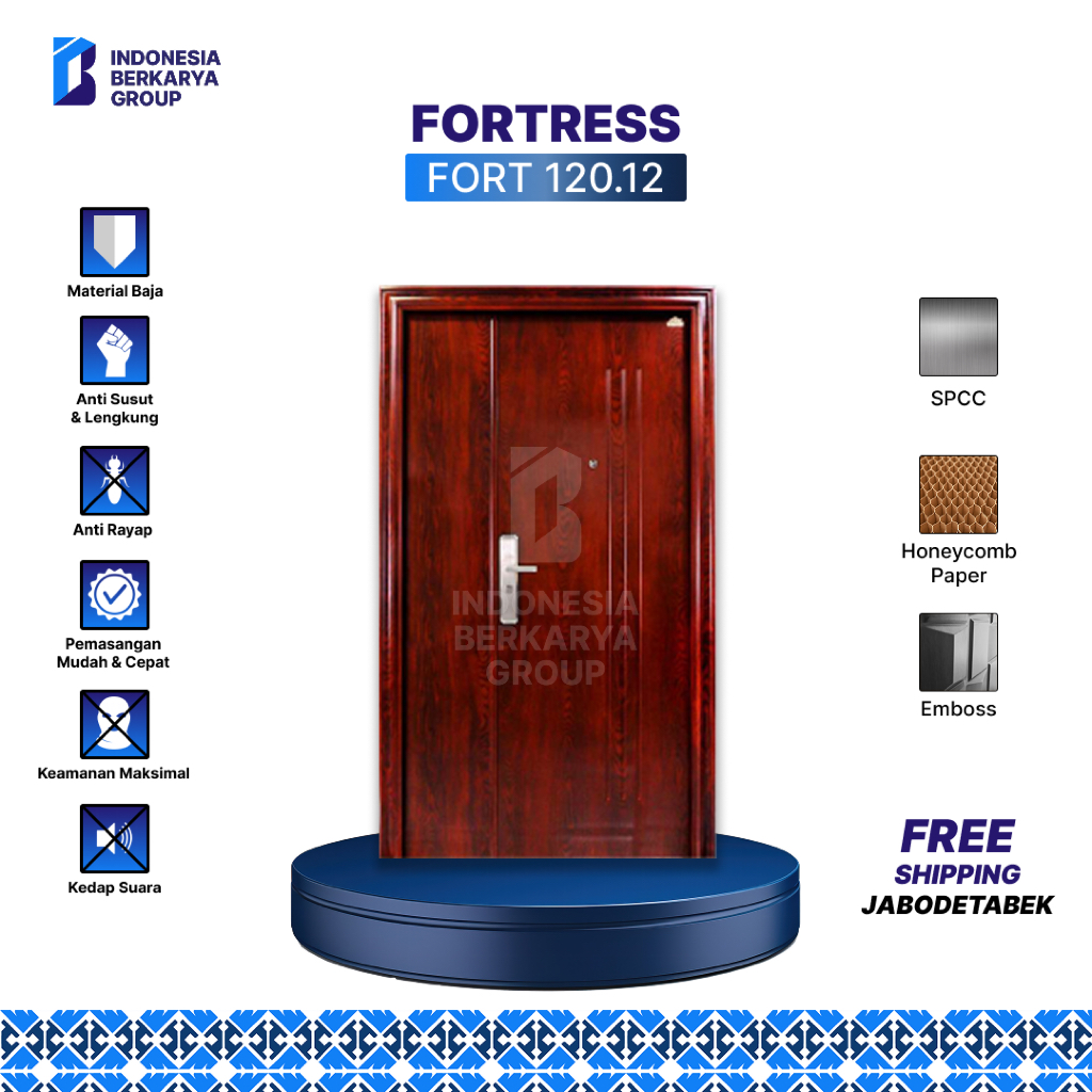 Pintu Baja Fortress Fort 120.12