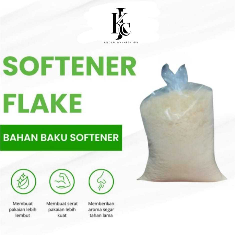 Softener flake / Bahan baku softener / Pelembut pakaian 1kg